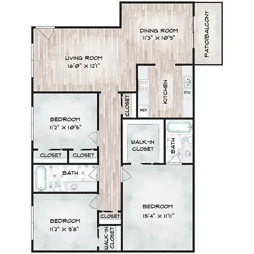 Floor plan C1