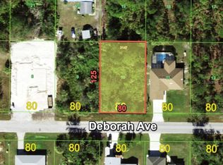 22082 Deborah Ave LOT 10, Pt Charlotte, FL 33954