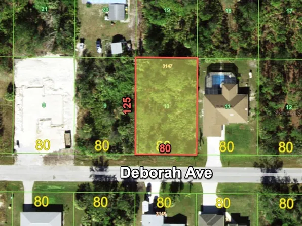 22082 DEBORAH AVENUE LOT 10, PORT CHARLOTTE, FL 33954
