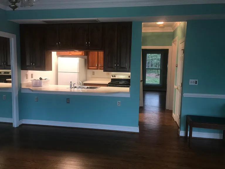 Kitchen View From Family Room