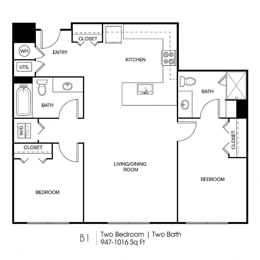 Floor plan B1
