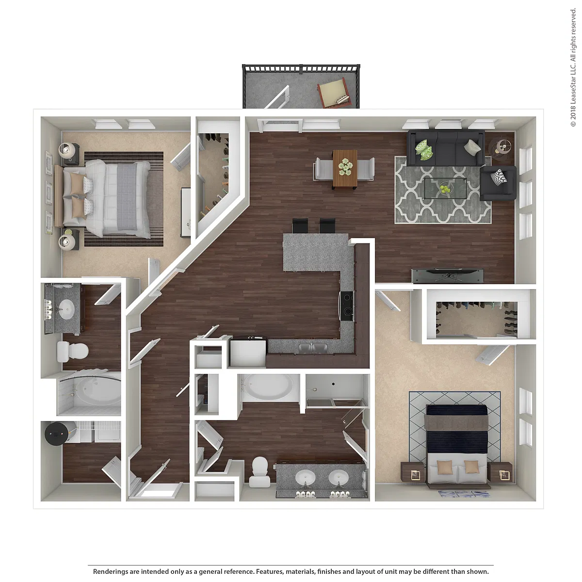 Floor plan B7