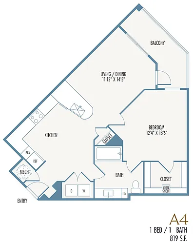 Floor plan A4
