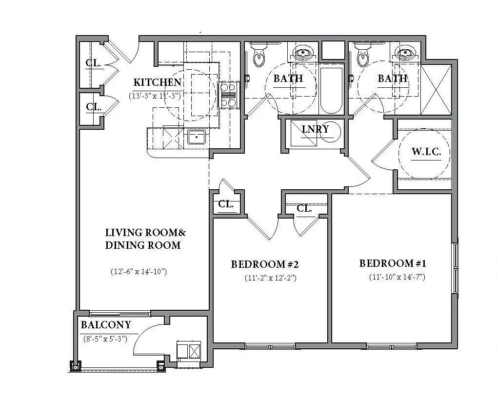 Floor plan Bayside