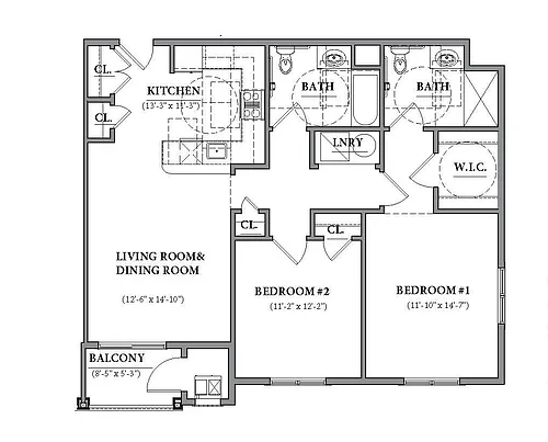 Floor plan Bayside