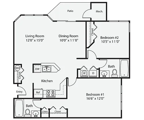 Floor plan B2