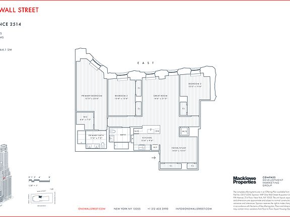 2nd image of 1 Wall St #2514