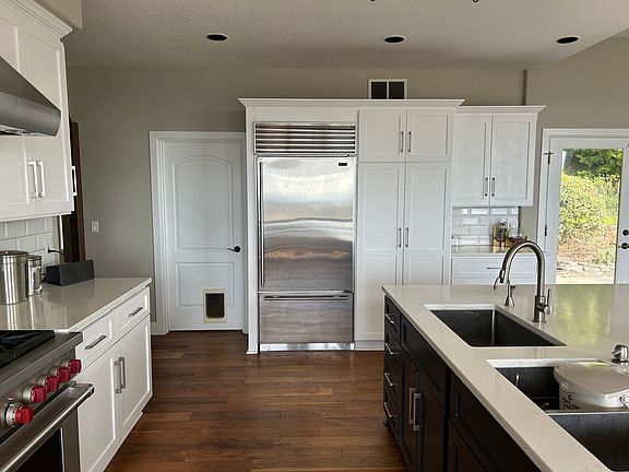 Remodeled kitchen