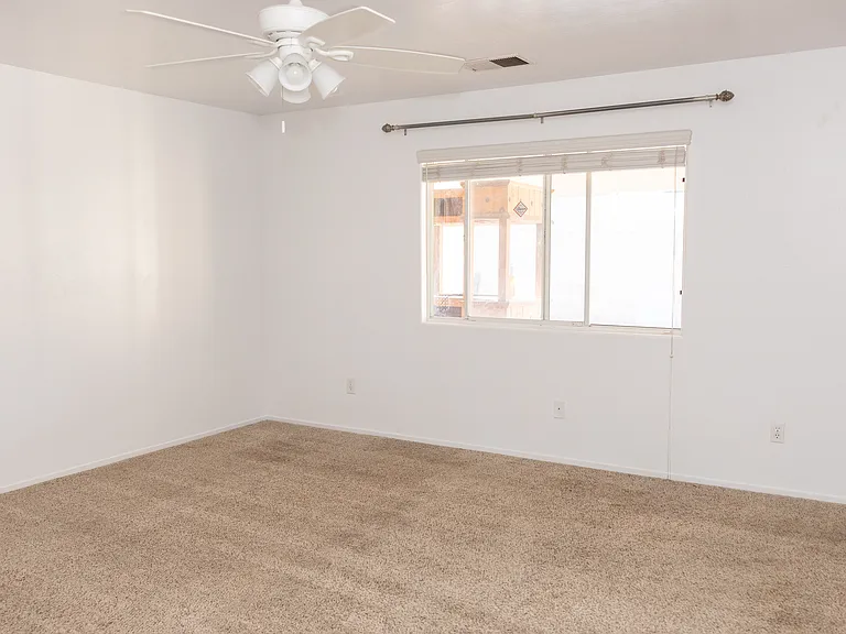 Master Bedroom with Large Window