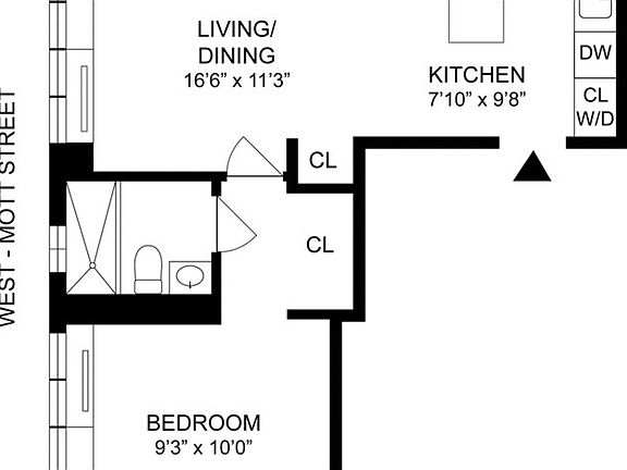 2nd image of 306 Mott St APT 5A