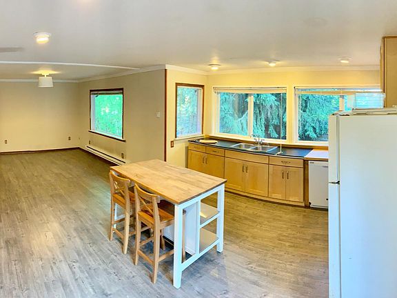 Tons of natural light throughout.