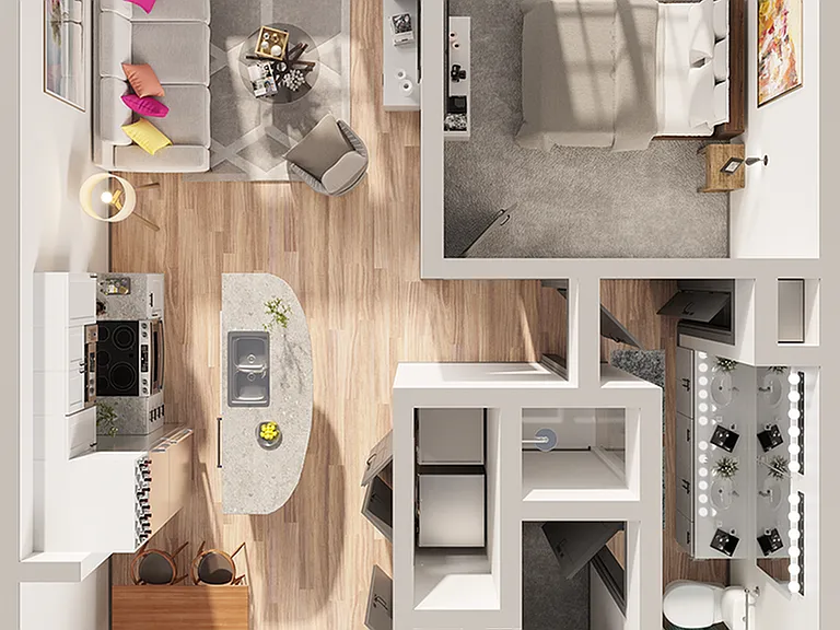 Legacy North - A1QC0 Floorplan Legacy North - A1QC0 Floorplan