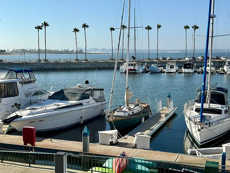 Waterfront living - view from the Living Room balcony.