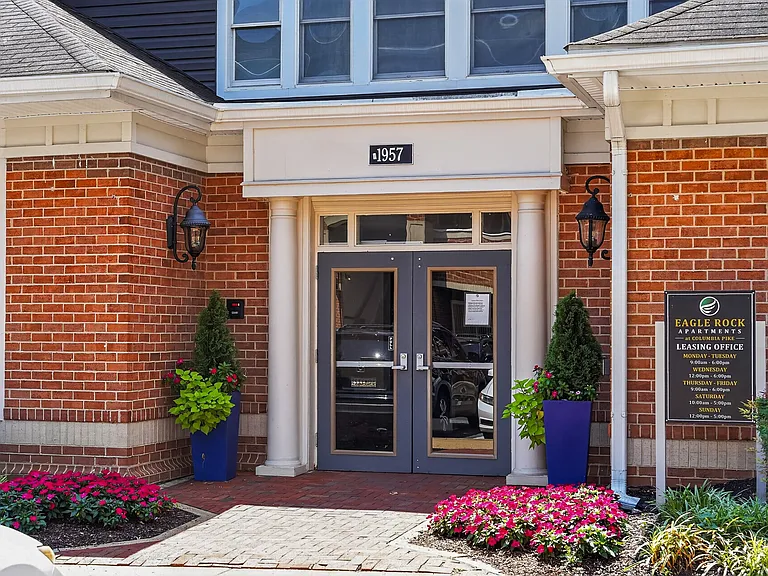 Step into comfort at Eagle Rock Apartments at Columbia Pike, where modern design meets convenience. Enjoy well-appointed amenities and vibrant landscaping that enhance your lifestyle. Schedule your tour today to see your future home!