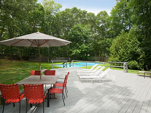 Massive deck.
