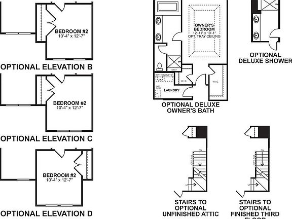 Second Floor Options