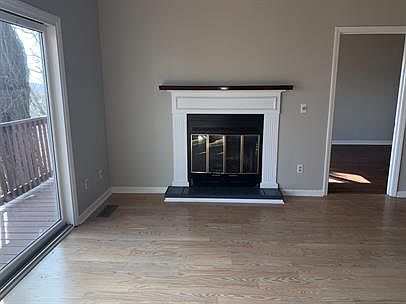 Fireplace in living room