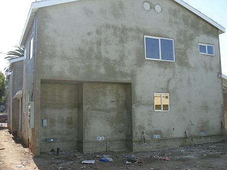 Rear view from the left