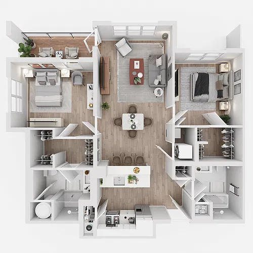Floor plan Oak