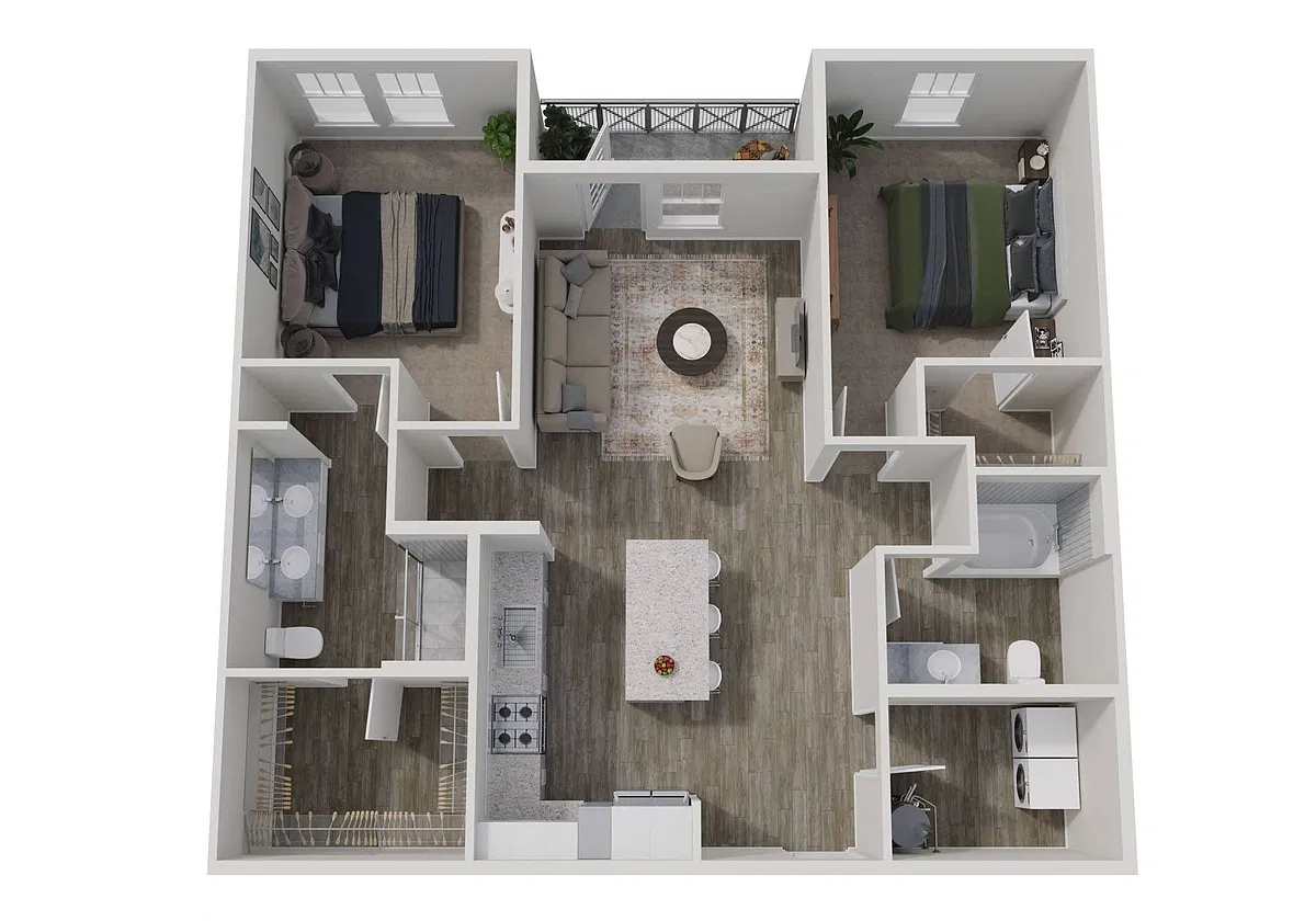 Floor plan B1