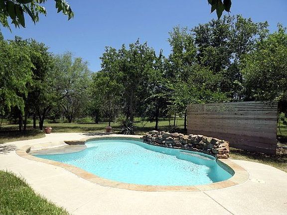 Gunite pool with beach edge 