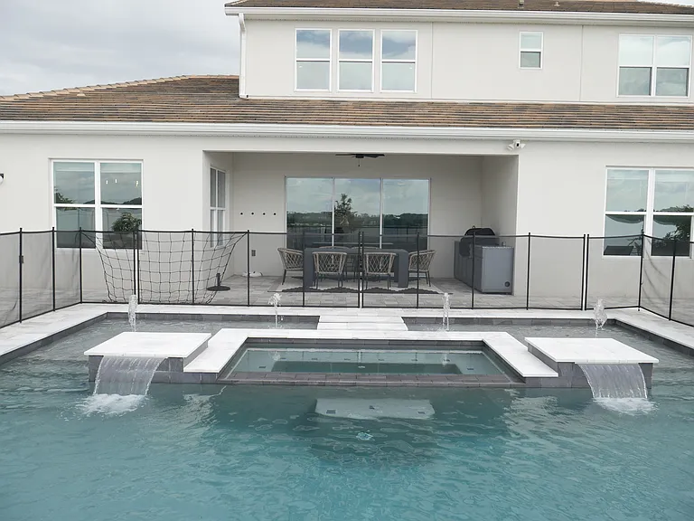 Resort Pool with spa