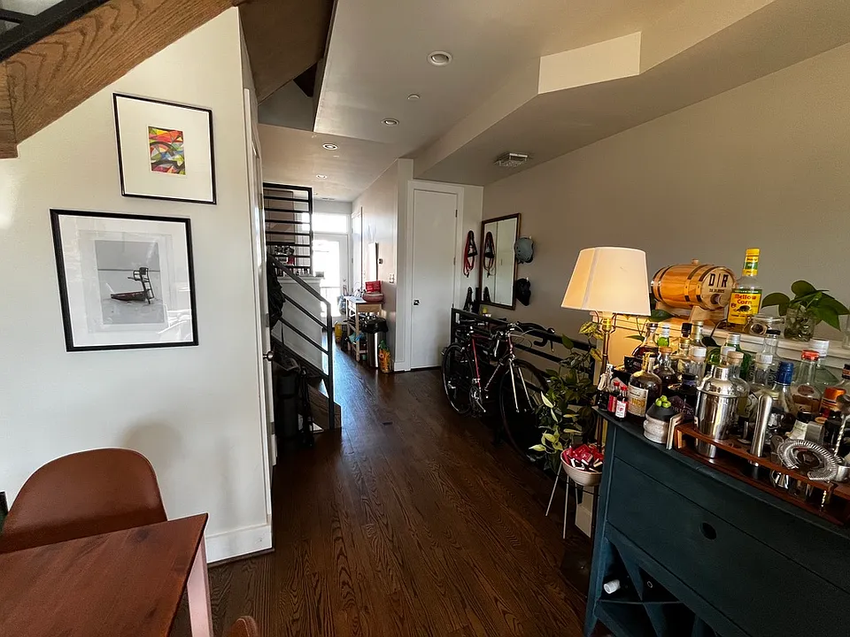 Looking toward the kitchen