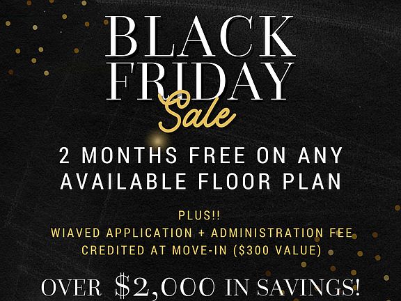 Black Friday move in specials Kenect Nashville