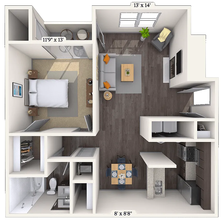 Floor plan Saratoga