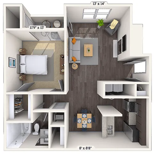 Floor plan Saratoga