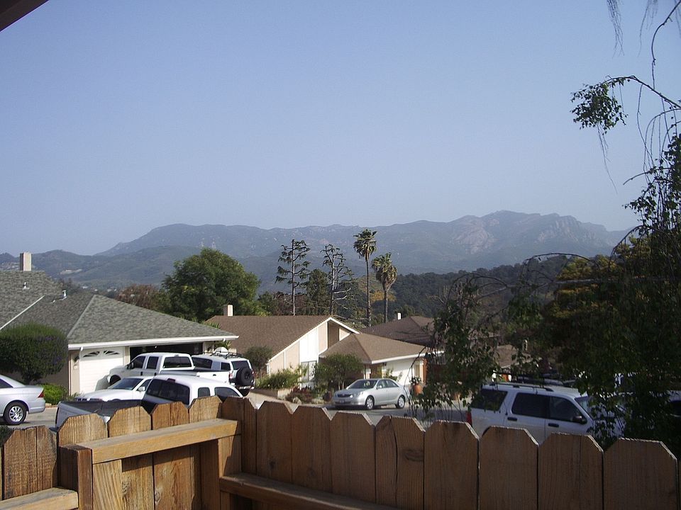 View looking south