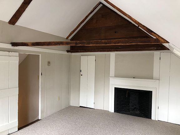 Bedroom (has lots of windows and a big closet); bathroom is downstairs.