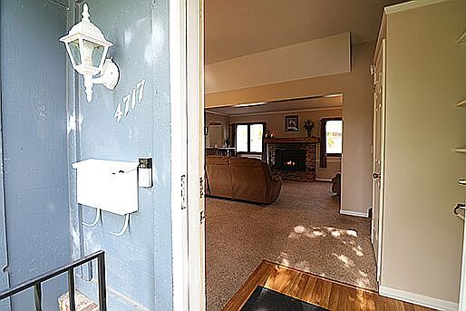 Welcoming entry.