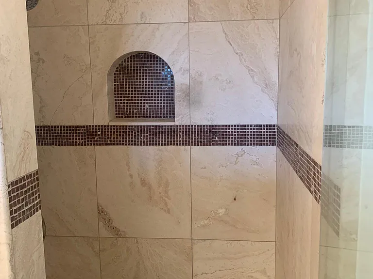 Mastershower. with rain shower head and body sprayers