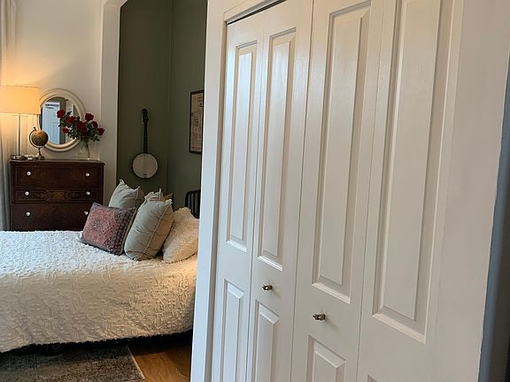 Bedroom hallway and closet