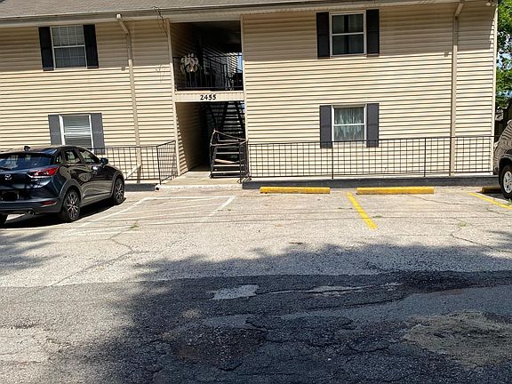 parking and entrance