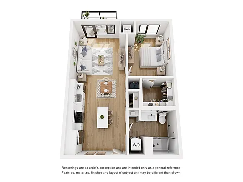 Floor plan A1-713