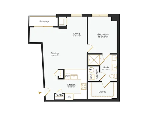 Floor plan A16