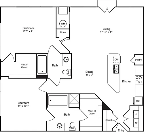 Floor plan Selkirk