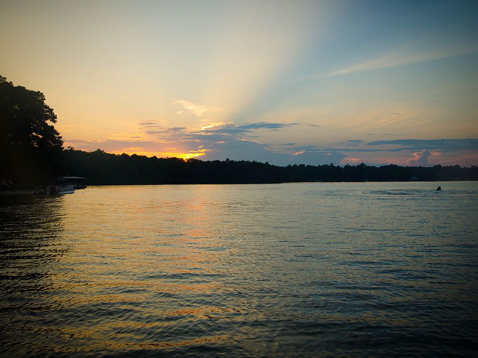 Sunset from the deck