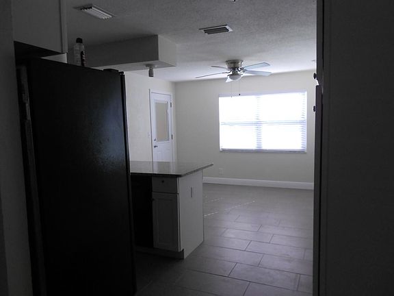 Entrance to kitchen and family room or dining room