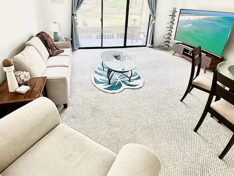 spacious living room