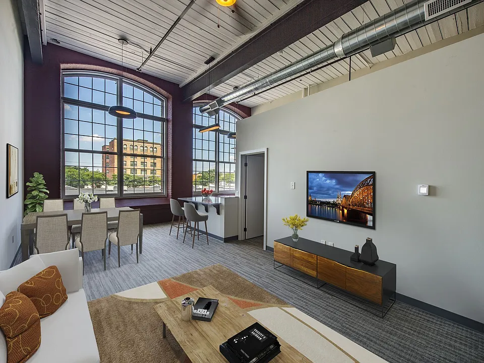 Living Room Flow With Natural Light