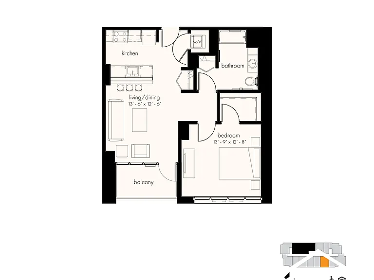 637 Wells 1bed 1bath — Photo 23