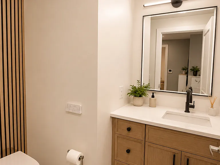half bathroom