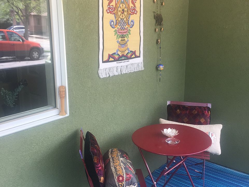 Front door porch