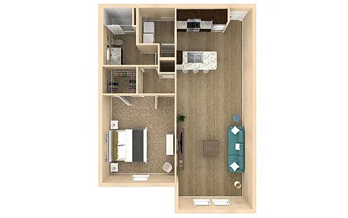 Floor plan Sanctuary