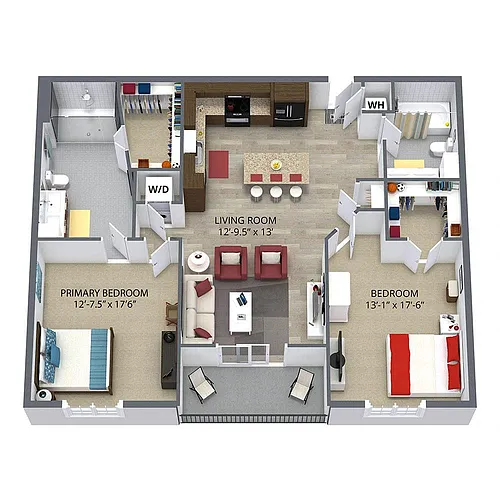 Floor plan The Mulberry
