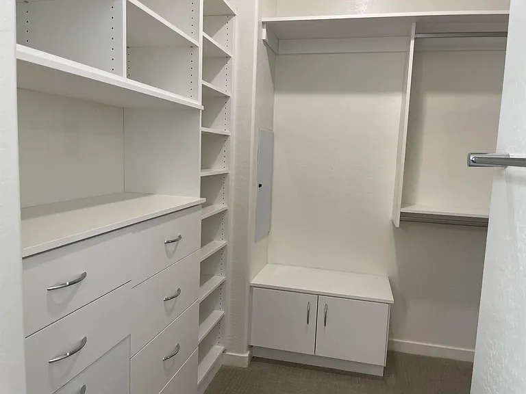 3rd Floor, Master Closet with Built-in Storage
