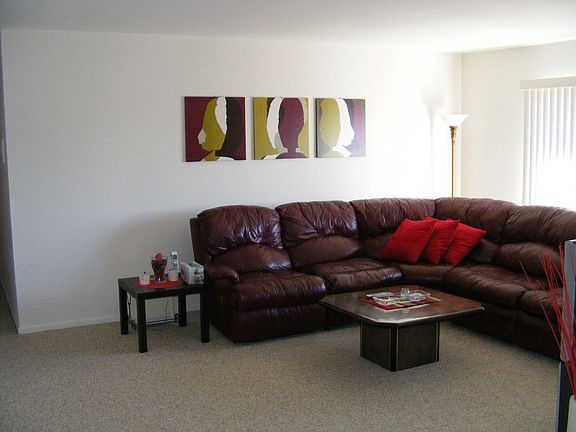 Large, bright living room